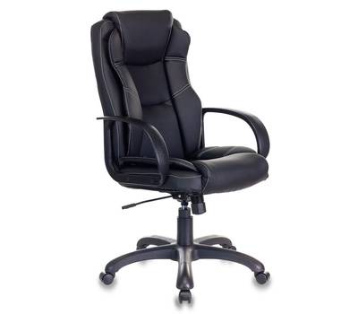 Офисное кресло БЮРОКРАТ CH-839 черный Leather Black искусственная кожа крестовина пластик