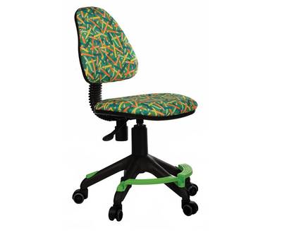 Офисное кресло БЮРОКРАТ KD-4-F зеленый карандаши крестовина пластик подст.для ног
