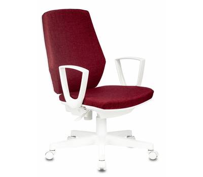 Офисное кресло БЮРОКРАТ CH-W545 красный 38-410 крестовина пластик пластик белый