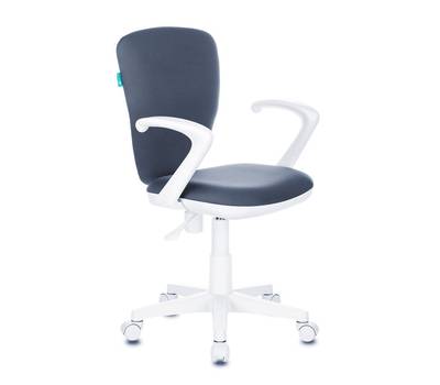 Офисное кресло БЮРОКРАТ KD-W10AXSN серый 26-25 крестовина пластик пластик белый