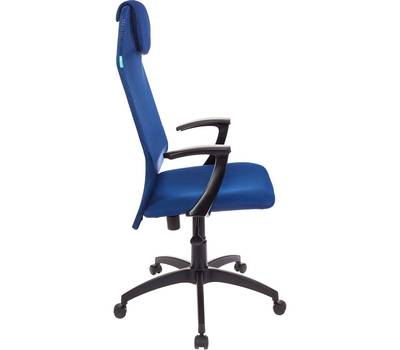 Офисное кресло БЮРОКРАТ KB-8 синий TW-05N TW-10N сетка/ткань с подголов. крестовина пластик