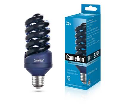 Комплект энергосберегающих лампочек CAMELION LH26-FS/BLB/E27/5шт