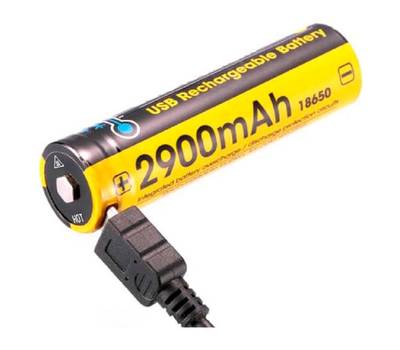 Батарея аккумуляторная NITECORE Rechargeable NL1829RLTP 18650 Li-Ion 2900mAh