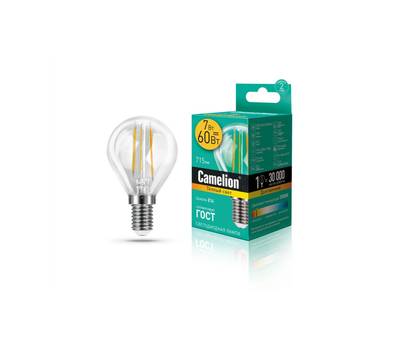 Комплект светодиодных лампочек CAMELION LED7-G45-FL/830/E14/10шт