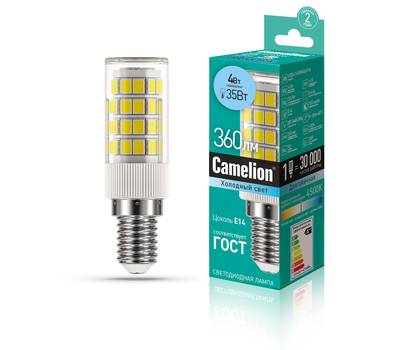 Комплект светодиодных лампочек CAMELION LED4-S105/845/E14/10шт