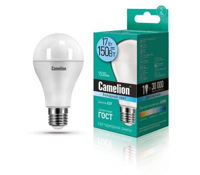 Комплект светодиодных лампочек CAMELION LED17-A65/845/E27/10шт