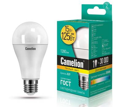 Комплект светодиодных лампочек CAMELION LED15-A60/830/E27/10шт