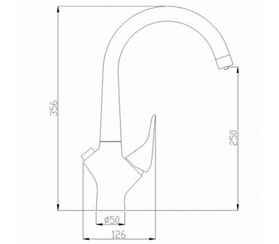 Смеситель для кухни под фильтр Steel Hammer SH 815 CR