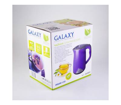 Чайник электрический Galaxy GL 0301 фиолетовый