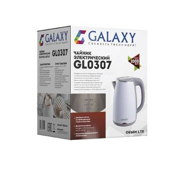 Чайник электрический Galaxy GL 0307 (белый)