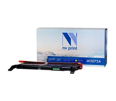 Картридж лазерный NV PRINT W2072A Тонер- для 150/150A/150NW/178NW/179MFP (700k) Yellow