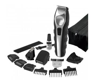 Набор для стрижки WAHL Ergonomic Total Grooming Kit черный/серебристый