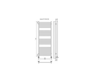 Полотенцесушитель Terminus Аврора П27 500x1386