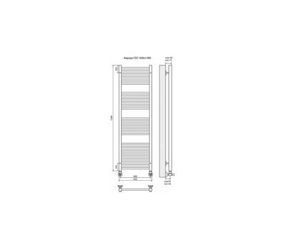Полотенцесушитель Terminus Аврора П27 400x1390