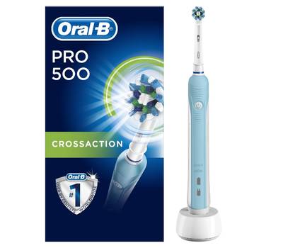 Электрическая зубная щетка BRAUN Oral-B Pro 500 CrossAction (D16.513.U)