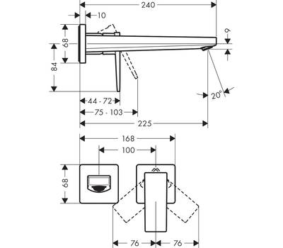 Смеситель для умывальника Hansgrohe 32 526 000