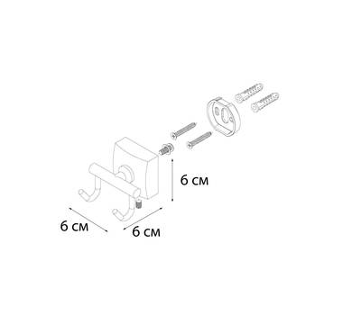 Крючок FIXSEN FX-61305B