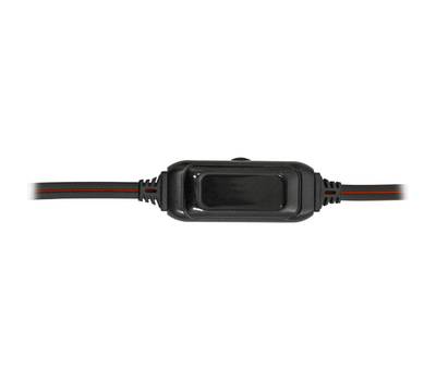 Наушники DEFENDER Warhead G-185 черный + красный, кабель 2 м [64106]
