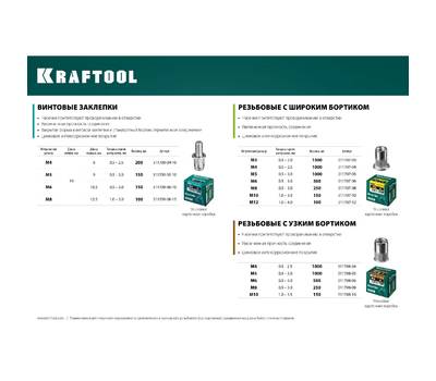 Заклепки KRAFTOOL 311708-04