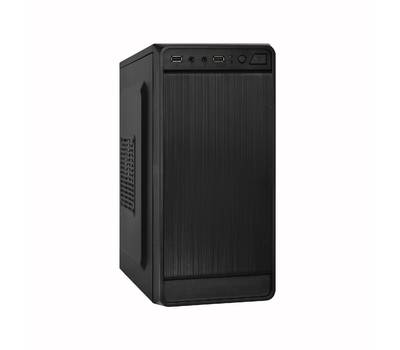 Корпус системного блока EXEGATE EX283125RUS BAA-108 Black, mATX, <AAA400, 80mm>, 2*USB, Audio