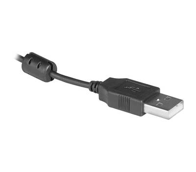 Наушники DEFENDER Gryphon 750U USB, черный, 1,8м кабель [63752]