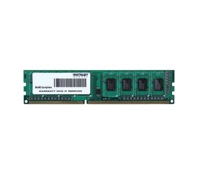 Модуль памяти Patriot memory PSD34G16002 DDR3 - 4ГБ 1600, DIMM, Ret