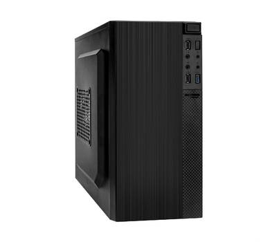 Корпус системного блока EXEGATE EX277806RUS BAA-104U Black, mATX, <AAA450, 80mm>, 2*USB+1*USB3.0, 