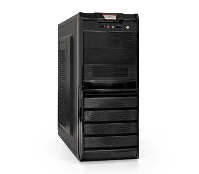 Корпус системного блока EXEGATE EX278402RUS XP-329S Black, ATX, <без БП>, 2*USB, Audio