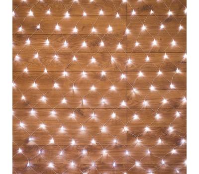 Гирлянда Neon-Night "Сеть" 1,5х1,5м, прозрачный ПВХ, 150 LED Белые 215-125