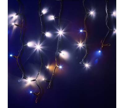 Гирлянда Neon-Night "Айсикл" (бахрома) светодиодный, 4,0 х 0,6 м, 230 В, диоды белые, 255-235