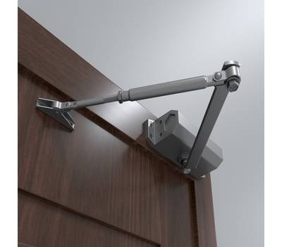 Доводчик дверной REXANT для установки на дверь весом до 65 кг 46-0503