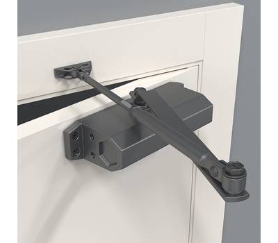Доводчик дверной REXANT для установки на дверь весом до 85 кг 46-0505