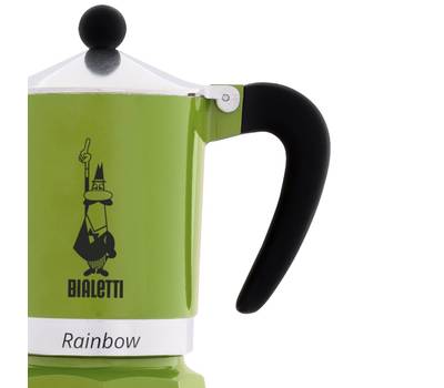 Кофеварка-турка BIALETTI Rainbow 0.24л алюминий зеленый (4973)