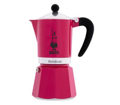 Кофеварка-турка BIALETTI Rainbow 0.24л алюминий фуксия (5013)