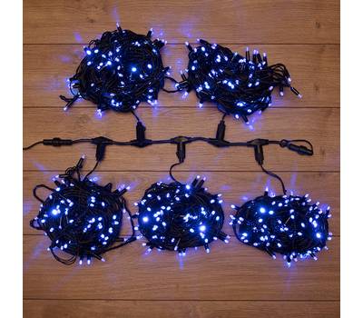 Гирлянда Neon-Night "LED ClipLight" 24V, 5 нитей по 20 метров, цвет диодов Синий 323-503