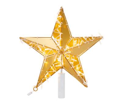 Новогоднее украшение Neon-Night «Звезда» 50 см, 80 светодиодов, с трубой и подвесом, цвет свечения т