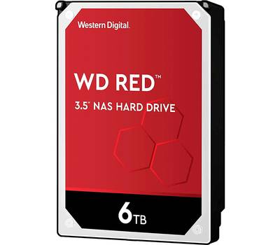 Винчестер Western digital 6TB WD Red (WD60EFAX) {Serial ATA III, 5400- rpm,256Mb, 3.5"}