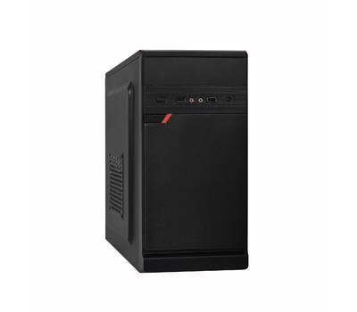 Корпус системного блока EXEGATE EX283059RUS BAA-106 Black, mATX, <AAA450, 80mm>, 2*USB, Audio