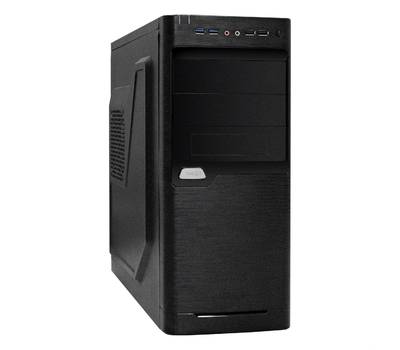 Корпус системного блока EXEGATE EX272730RUS XP-330U Black, ATX, <XP600, Black,120mm>, 2*USB+2*USB3.