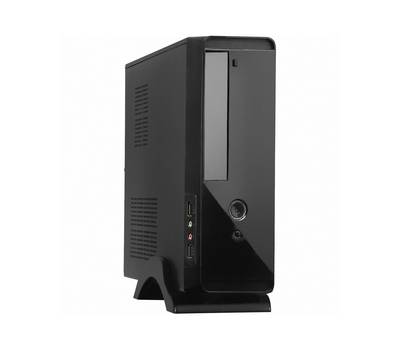 Корпус системного блока EXEGATE EX268700RUS MiniITX MI-209 Black, miniITX/mATX, <M400, 80mm>, 2*USB