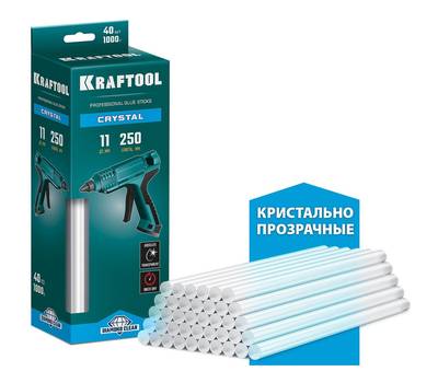 Стержни клеевые KRAFTOOL Cristal 06846-40