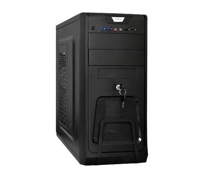 Корпус системного блока EXEGATE EX283214RUS CP-603UB Black, ATX, <без БП>, 2*USB+2*USB3.0, Audio, 