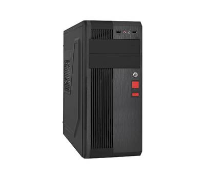 Корпус системного блока EXEGATE EX283220RUS UN-605B Black, ATX, <без БП>, 2*USB, Audio, замок блок