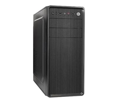 Корпус системного блока EXEGATE EX283729RUS XP-401 Black, ATX, <без БП>, 2*USB, Audio