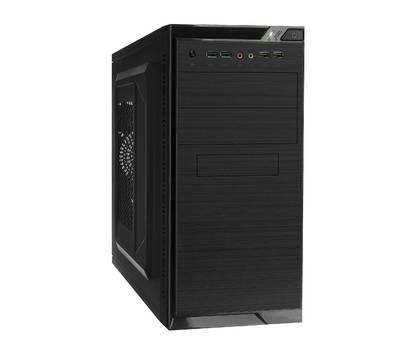 Корпус системного блока EXEGATE EX272746RUS QA-412U Black, mATX, <XP450, Black, 120mm>, 2*USB+2*US