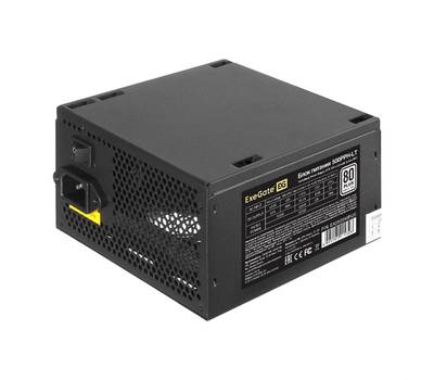 Блок питания EXEGATE 80 PLUS® 500PPH-LT-S (ATX, APFC, КПД 82% (80 PLUS)SC, 12cm fan, 24pin, (4+4)pin