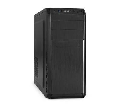 Корпус системного блока EXEGATE XP-334UC (ATX, без БП, 1*USB+1*USB3.0+1*TypeC, аудио, черный)