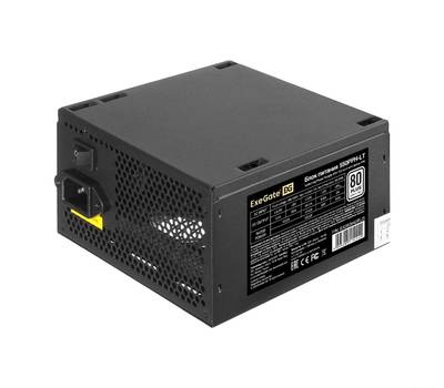 Блок питания EXEGATE 80 PLUS® 550PPH-LT-S-OEM (ATX, APFC, КПД 82% (80 PLUS)SC, 12cm fan, 24pin, (4+4