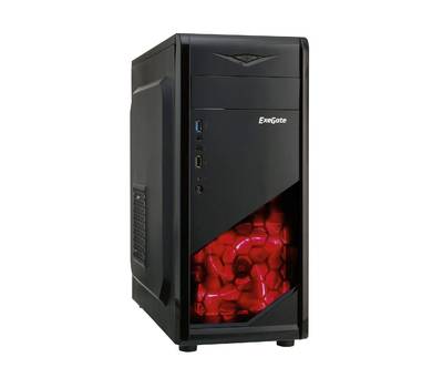 Корпус системного блока EXEGATE EVO-8207-NPX500 (ATX, БП 500NPX с вент. 12см, 1*USB+1*USB3.0, HD ауд