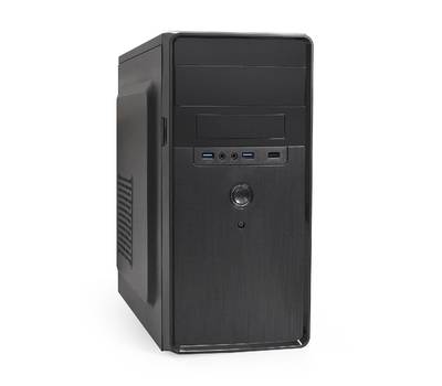 Корпус системного блока EXEGATE BA-309U2-AA400 (mATX, БП AA400 с вент. 8см, 1*USB+2*USB3.0, HD аудио